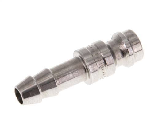 Stainless Steel 316L DN 5 Air Coupling Plug 6 mm Hose Pillar
