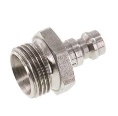 Stainless Steel 316L DN 5 Air Coupling Plug G 3/8 inch Male