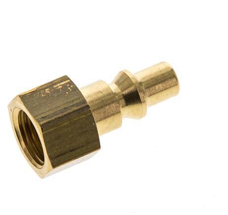 Brass DN 5.5 (Orion) Air Coupling Plug G 1/4 inch Female [5 Pieces]