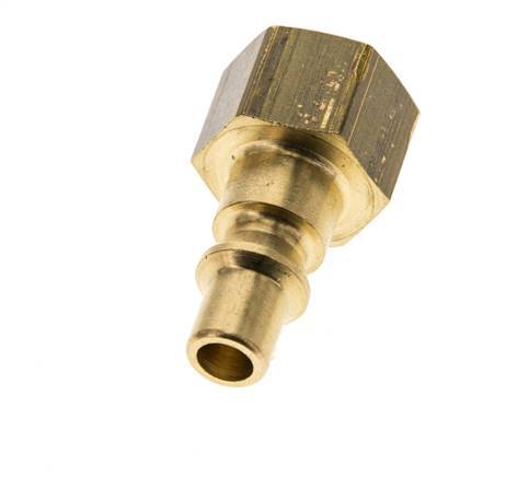 Brass DN 5.5 (Orion) Air Coupling Plug G 1/4 inch Female [5 Pieces]