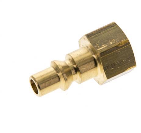 Brass DN 5.5 (Orion) Air Coupling Plug G 1/4 inch Female [5 Pieces]