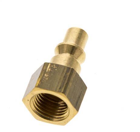 Brass DN 5.5 (Orion) Air Coupling Plug G 1/4 inch Female [5 Pieces]