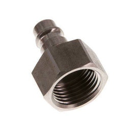 Stainless steel DN 7.2 (Euro) Air Coupling Plug G 1/2 inch Female