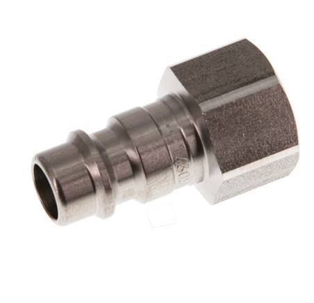 Stainless steel DN 7.2 (Euro) Air Coupling Plug G 1/4 inch Female