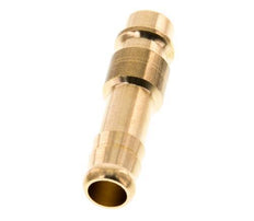 Brass DN 7.2 (Euro) Air Coupling Plug 9 mm Hose Pillar [5 Pieces]