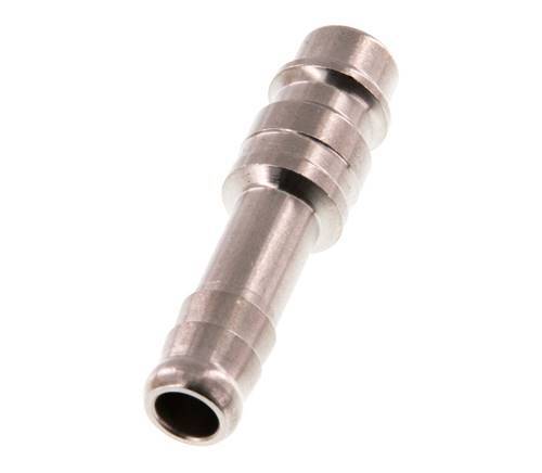 Stainless steel DN 7.2 (Euro) Air Coupling Plug 8 mm Hose Pillar