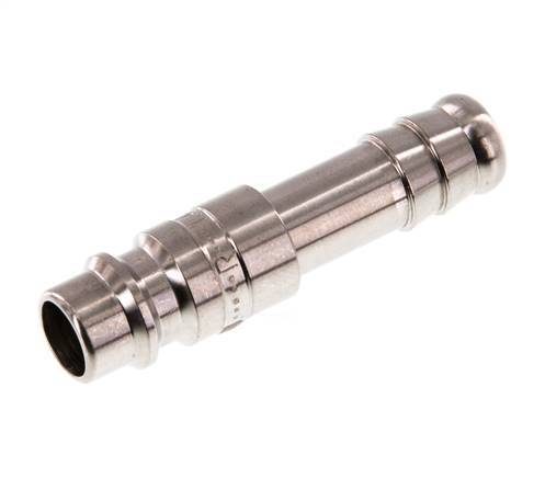 Stainless Steel 316L DN 7.2 (Euro) Air Coupling Plug 10 mm Hose Pillar