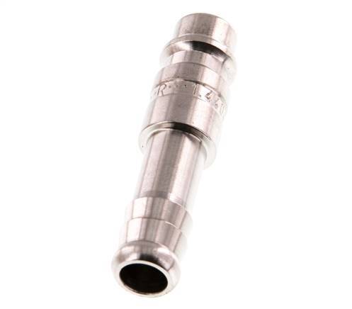 Stainless Steel 316L DN 7.2 (Euro) Air Coupling Plug 10 mm Hose Pillar