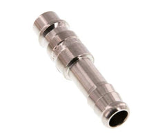 Stainless Steel 316L DN 7.2 (Euro) Air Coupling Plug 10 mm Hose Pillar Double Shut-Off