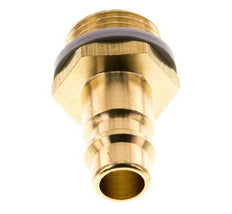 Brass DN 7.2 (Euro) Air Coupling Plug G 3/8 inch Male [5 Pieces]
