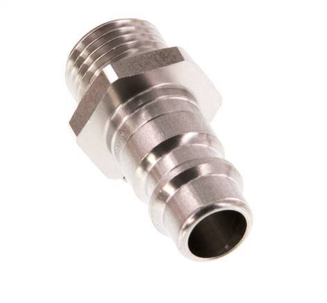 Stainless steel DN 7.2 (Euro) Air Coupling Plug G 1/4 inch Male