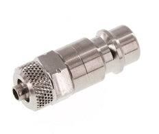 Stainless Steel 316L DN 7.2 (Euro) Air Coupling Plug 4x6 mm Union Nut