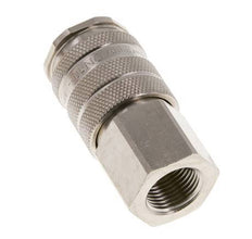 Nickel-plated Brass DN 10 Air Coupling Socket G 3/8 inch Female
