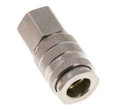 Nickel-plated Brass DN 10 Air Coupling Socket G 3/8 inch Female