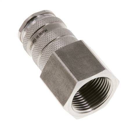 Stainless steel DN 10 Air Coupling Socket G 3/4 inch Female