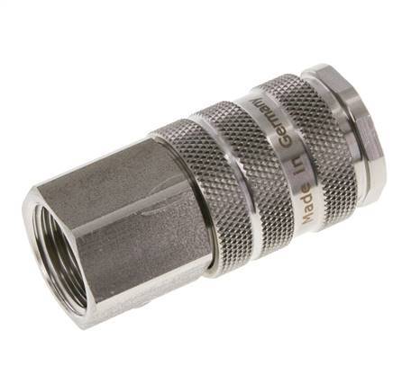 Stainless Steel 316L DN 10 Air Coupling Socket G 1/2 inch Female