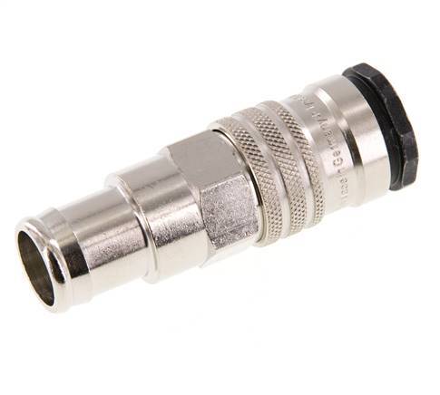 Steel/brass DN 10 Air Coupling Socket 19 mm Hose Pillar
