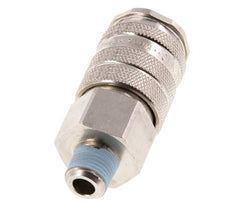 Nickel-plated Brass DN 10 Air Coupling Socket R 1/4 inch Male