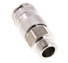 Stainless Steel 316L DN 10 Air Coupling Socket G 1/2 inch Male