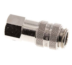 Nickel-plated Brass DN 5 Air Coupling Socket G 1/8 inch Female