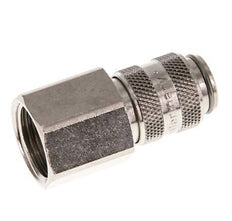 Nickel-plated Brass DN 5 Air Coupling Socket G 3/8 inch Female