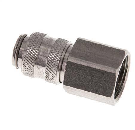 Stainless steel DN 5 Air Coupling Socket G 3/8 inch Female