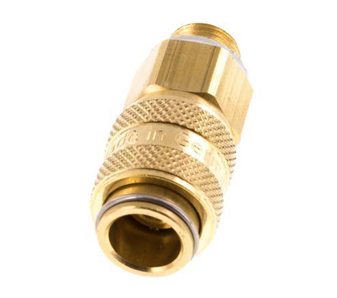 Brass DN 5 Air Coupling Socket G 1/8 inch Male