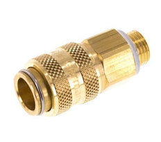 Brass DN 5 Air Coupling Socket G 1/8 inch Male