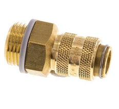Brass DN 5 Air Coupling Socket G 3/8 inch Male