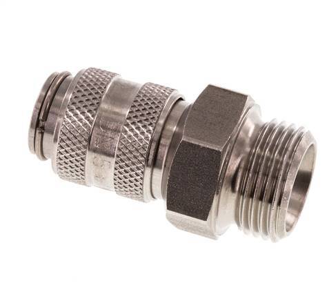 Stainless steel DN 5 Air Coupling Socket G 3/8 inch Male