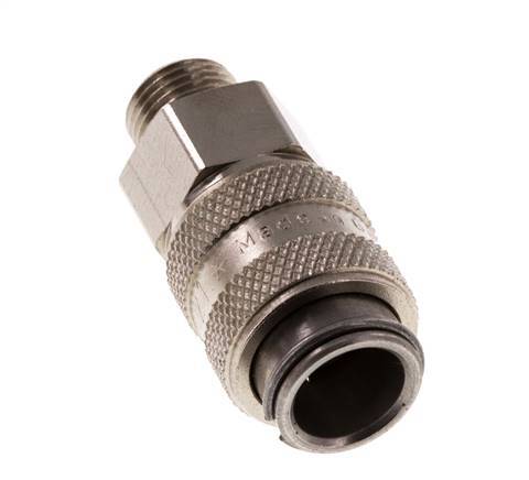 Hardened steel DN 5 Air Coupling Socket G 1/8 inch Male