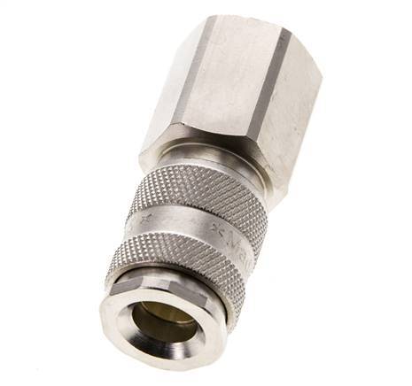 Nickel-plated Brass DN 5.5 (Orion) Air Coupling Socket G 1/2 inch Female