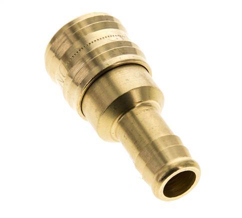 Brass DN 5.5 (Orion) Air Coupling Socket 13 mm Hose Pillar
