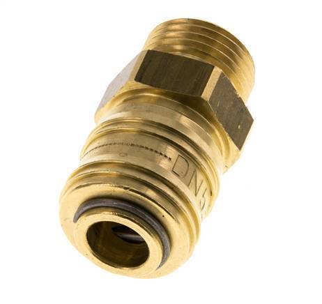 Brass DN 5.5 (Orion) Air Coupling Socket G 1/2 inch Male