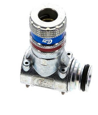 Steel DN 7.6 (7.2 Euro) Safety Air Coupling Socket CEJN Expansion Unit