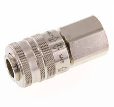 Nickel-plated Brass DN 7.8 Safety Air Coupling Socket G 1/2 inch Female