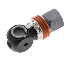 Steel DN 8 Safety Air Coupling Socket G 1/2 inch Female