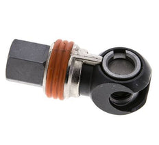 Steel DN 8 Safety Air Coupling Socket G 1/4 inch Female