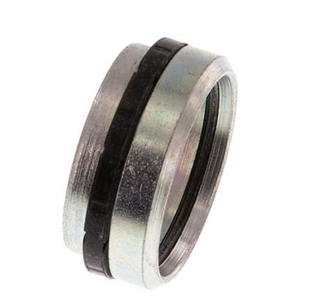22L Zinc plated Steel Cutting ring with seal