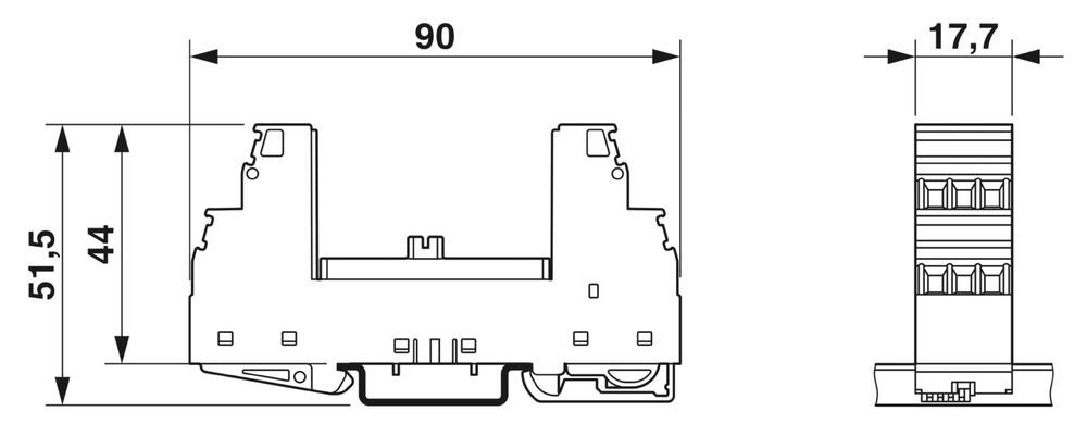 Phoenix Contact Basic Element For Overvoltage Cut-Off valve - 2856139