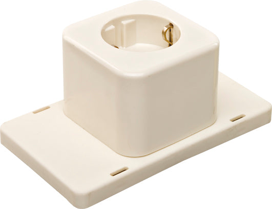 Cover 3611 Single Schuko Socket With Recycled Housing - 1SPA007160F9195