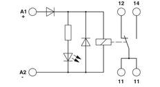 Phoenix Contact EMG Auxiliary Relay - 2942153