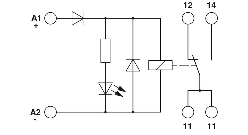 Phoenix Contact EMG Auxiliary Relay - 2940359