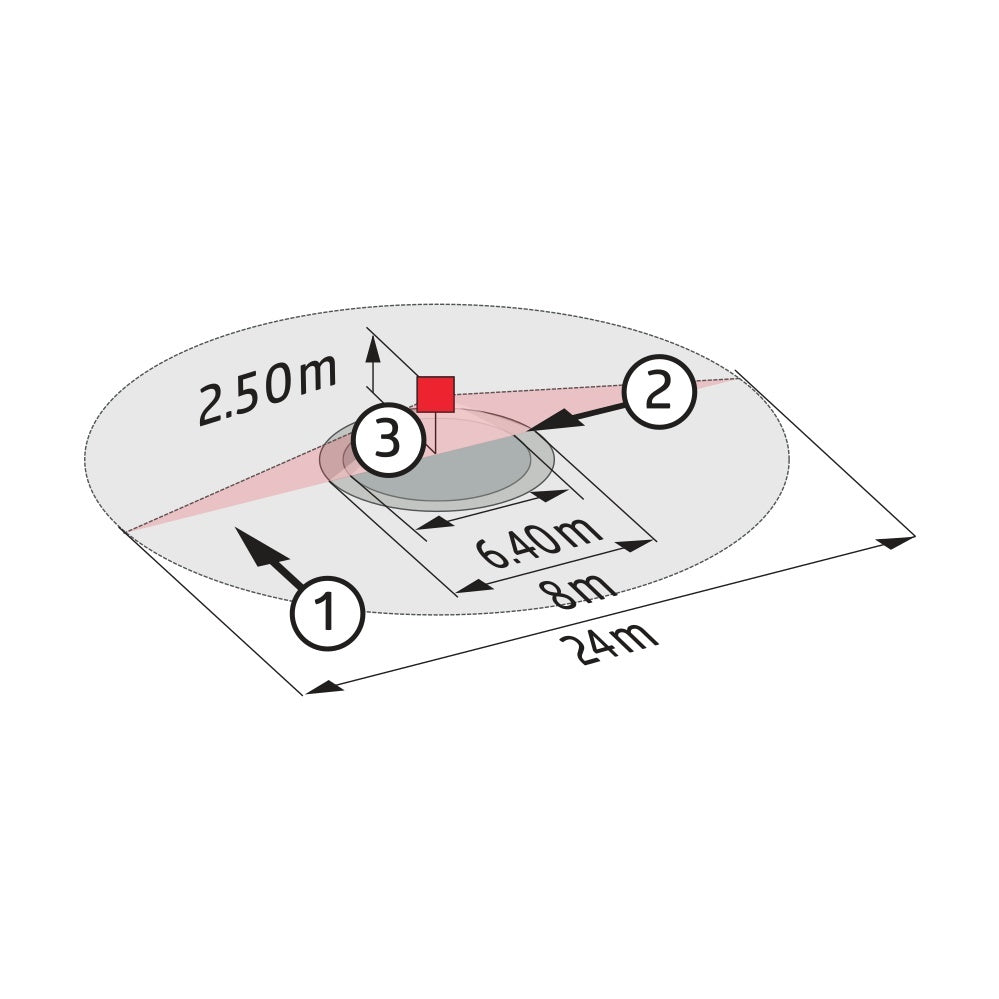 BEG Luxomat Motion Switch (Complete) - 92142