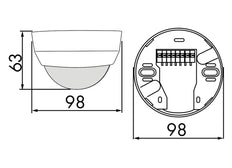 BEG Luxomat Motion Switch (Complete) - 92245