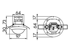 BEG Luxomat Motion Switch (Complete) - 92444