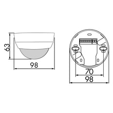 BEG Luxomat Motion Switch (Complete) - 92580