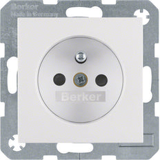 Hager Berker S.1/B.3/B.7 Wall Outlet (WCD Switchgear) - 6765761909