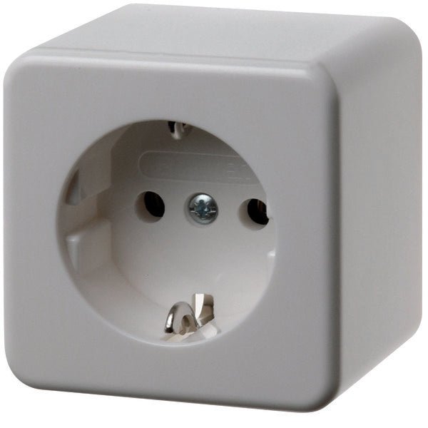 Hager Berker Wall-Mounted Socket Outlet (WCD Switchgear) - 470049