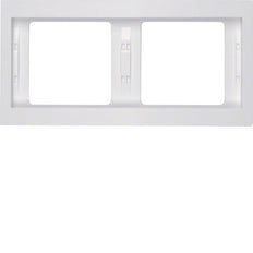 Hager Berker K.1 Cover Frame Switchgear - 13637009